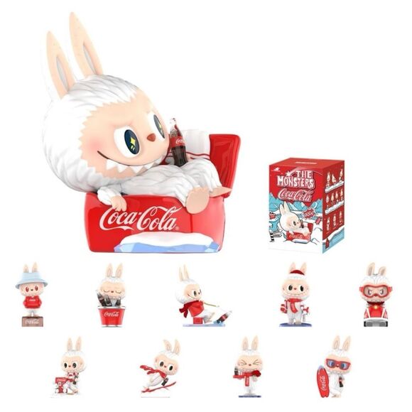 POP MART THE MONSTERS LABUBU Coca-Cola Series, Blind Box Figurines- WHOLE SET - Picture 6 of 9